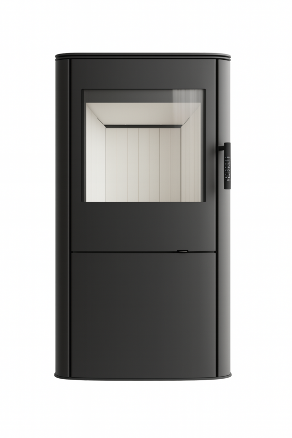 Poêle à bois en acier ROLLO 7 kW Ø 150