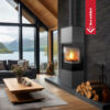 Poêle à bois en acier KRATKI REN/M droite Ø 150 7 kW