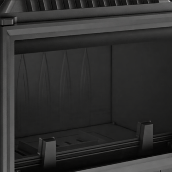Insert Cheminée à bois en fonte ANTEK 10 kW Ø 180