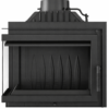 Insert Cheminée à bois en fonte SIMPLE gauche 8 kW Ø 200