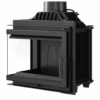 Insert Cheminée à bois en fonte SIMPLE gauche 8 kW Ø 200