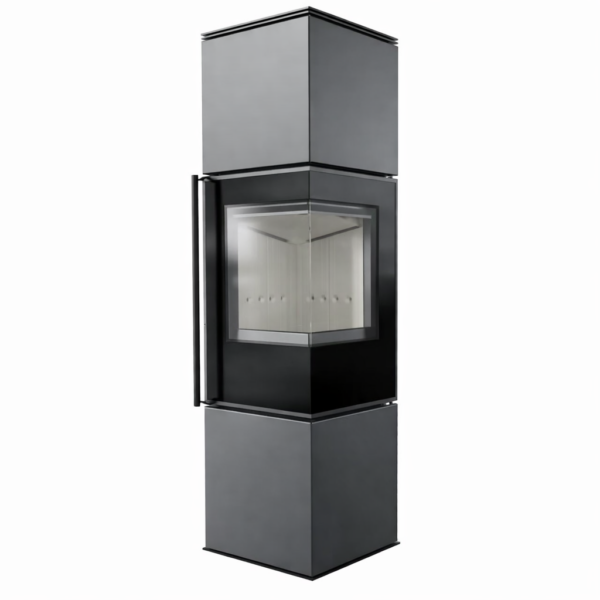 Poêle à bois en acier KRATKI REN/M droite Ø 150 7 kW